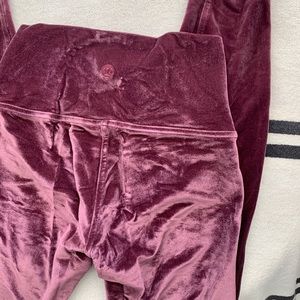 Lululemon velvet leggings